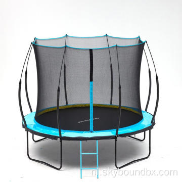10ft recreatieve trampoline dubbel blauw